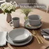 tectake® Kombiservice Una für 6 Personen ineinander Produktbild-Vorschau 7