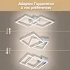 ZMH Plafonnier LED Lampe de plafond Chambre à coucher 24W Voir les images du produit 5