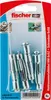 Fischer Hohlraumdübel aus Metall 6.0 x 52 mm - 4 Stück Produktbild-Vorschau 1