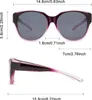 Polarisierte Überbrillen-Sonnenbrille für Damen und Herren, Produktbild-Vorschau 5