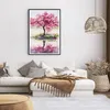 Gerahmtes Poster - Schwarzer Rahmen - Baum Abstraktion - Produktbild-Vorschau 7