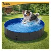Purlov 27507 Faltbares Hundebad 160 x 30 cm, blau-grau Produktbild-Vorschau 14