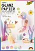 folia Glanzpapier Rainbow 225 x 320 mm 100 g/qm 10 Blatt Produktbild-Vorschau 1
