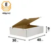 KAPAK Contenitore da trasporto per torte, bianco, 40x30x9 Anteprima dell’immagine prodotto 2