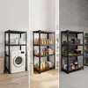 Relaxdays, polica na práčku, rozmer (výška x šírka x Náhľad obrázku produktu 6