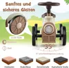 COSTWAY Rutschauto, Rutschfahrzeug mit Lenkrad, Produktbild-Vorschau 4