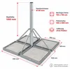 Stojak do montażu na płaskim dachu PremiumX DELUXE, 4 Podgląd zdjęcia produktu 4