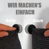 4 Premium Handtuchhalter im Set für Bad, Küche und Haushalt Produktbild-Vorschau 2