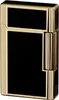 Jean Claude Feuerzeug mit Etui, Steinzündung, schwarz/gold, Produktbild-Vorschau 1