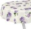 Tischdecke Fotoprint Flieder Blume Lila Oval 220x140cm Produktbild-Vorschau 1