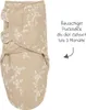 Meyco Baby Branches Pucktuch Gefüttert - Sand - 0-3 Monate Produktbild-Vorschau 5