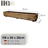 HolzGarden Fioriera in Legno Massello Impregnato con Anteprima dell’immagine prodotto 3