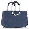 Loopshopper M Herringbone Dark Blue Einkaufstasche Produktbild-Vorschau 5