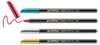 Edding 1200, 4 Farben, Gold, Metallic green, Rot, Silber, Produktbild-Vorschau 7