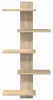 vidaXL Wandregal Sonoma-Eiche 48,5 x 15 x 101 cm Produktbild-Vorschau 4