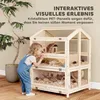 PawHut Hamsterkäfig 3 Etagen 68 x 61,5 x 90 cm Holz Produktbild-Vorschau 8