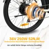 E-Bike Cityrad C2-Pro Faltbares E-Fahrrad 648WH Pedelec, Produktbild-Vorschau 2
