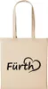 Huuraa Baumwollbeutel Fürth Geschenk Einkaufstasche Natural Produktbild-Vorschau 1
