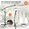 ML-Design Ampelschirm Ø300cm mit LED Solar Beige Alu Produktbild-Vorschau 6