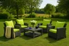 1 x Gartenkissen fur polyratanen Sitzkissen 56x52x7+56x50 Produktbild-Vorschau 6