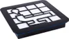A close-up studio shot of a vacuum cleaner filter. Produktbild-Vorschau