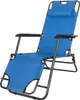 Springos Gartenliege, Blau, klappbar, Metall und Produktbild-Vorschau 1