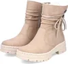 Rieker Damen Stiefelette Boot coole Profilsohle Zierband Produktbild-Vorschau 16