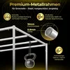 120x60x150 Deluxe 600D Black Zuchtzelt Gewächshaus Grow Box Produktbild-Vorschau 9