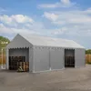 TOOLPORT Tendone deposito 4x8 m PVC 700 N tenda capannone Anteprima dell’immagine prodotto 2