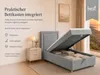 Best for Home Letto boxspring con contenitore Trinity Anteprima dell’immagine prodotto 5