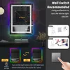 WISFOR LED koupelnové zrcadlo 60 × 80 cm nástěnné zrcadlo Náhled obrázku produktu 12