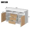 Merax Kommode Sideboard mit 3 Schubladen Und 2 Türen, Produktbild-Vorschau 7