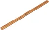 A set of wooden knitting needles laid diagonally on a white background. Produktbild-Vorschau