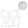 Decorazione natalizia LED ECD Germany, ghirlanda luminosa Anteprima dell’immagine prodotto 7