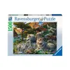 Wolfsrudel im Frühlingserwachen Ravensburger 16598 Produktbild-Vorschau 1
