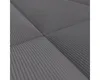 Wandkissen Kordsamt grau Textil-Optik 30 x 60 cm Produktbild-Vorschau 5