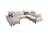 U-förmiges Sofa Wohnlandschaft Couch U-Form GOLD VIII Farbe Produktbild-Vorschau 3
