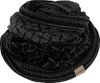 Knit Factory Dusk Loop Schal - Schwarz/Anthrazit - One Size Produktbild-Vorschau 1