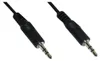 InLine 99936E, 2.5mm, Męska, 2.5mm, Męska, 3 m, Czarny Podgląd zdjęcia produktu 3