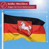 PHENO FLAGS Niedersachsen Flagge 90 x 150 cm Produktbild-Vorschau 2