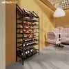 MetaloPro Casier à vin Burgundy – Support métallique noir Voir les images du produit 6