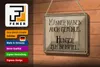 Blechschild Spruch 18x12cm Männer haben auch Gefühle Hunger Produktbild-Vorschau 3