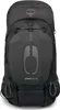 A black Osprey Atmos AG 65 backpack is shown from the front against a white background. Produktbild-Vorschau