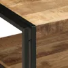 vidaXL Table basse 90x50x38 cm Bois massif rugueux Mango Voir les images du produit 4
