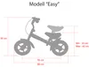 Spielwerk®  Bicicletta Corsa per Bambini 2-5 anni Altezza Anteprima dell’immagine prodotto 6