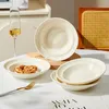 Teller set 4er Ø20,4 cm Keramik Suppenteller Pastateller Produktbild-Vorschau 5