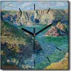 Coloray Uhr auf Leinwand 30x30 cm Wand Uhr Dekoration Produktbild-Vorschau 1