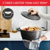 Tefal Air E25546, 4,7 L, Kolo, Čierna, Hliník, Keramický, Náhľad obrázku produktu 4