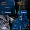 BUBW Herren Softshelljacke wasser- und winddicht mit Kapuze Produktbild-Vorschau 5
