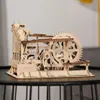 A wooden mechanical model of a marble run. Náhľad obrázku produktu